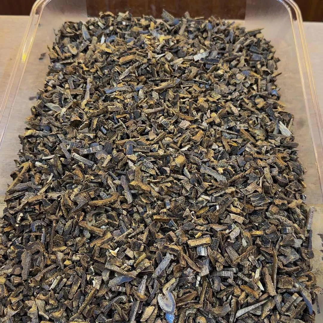 沉香沉香碎屑金沙叶品种边角料100g