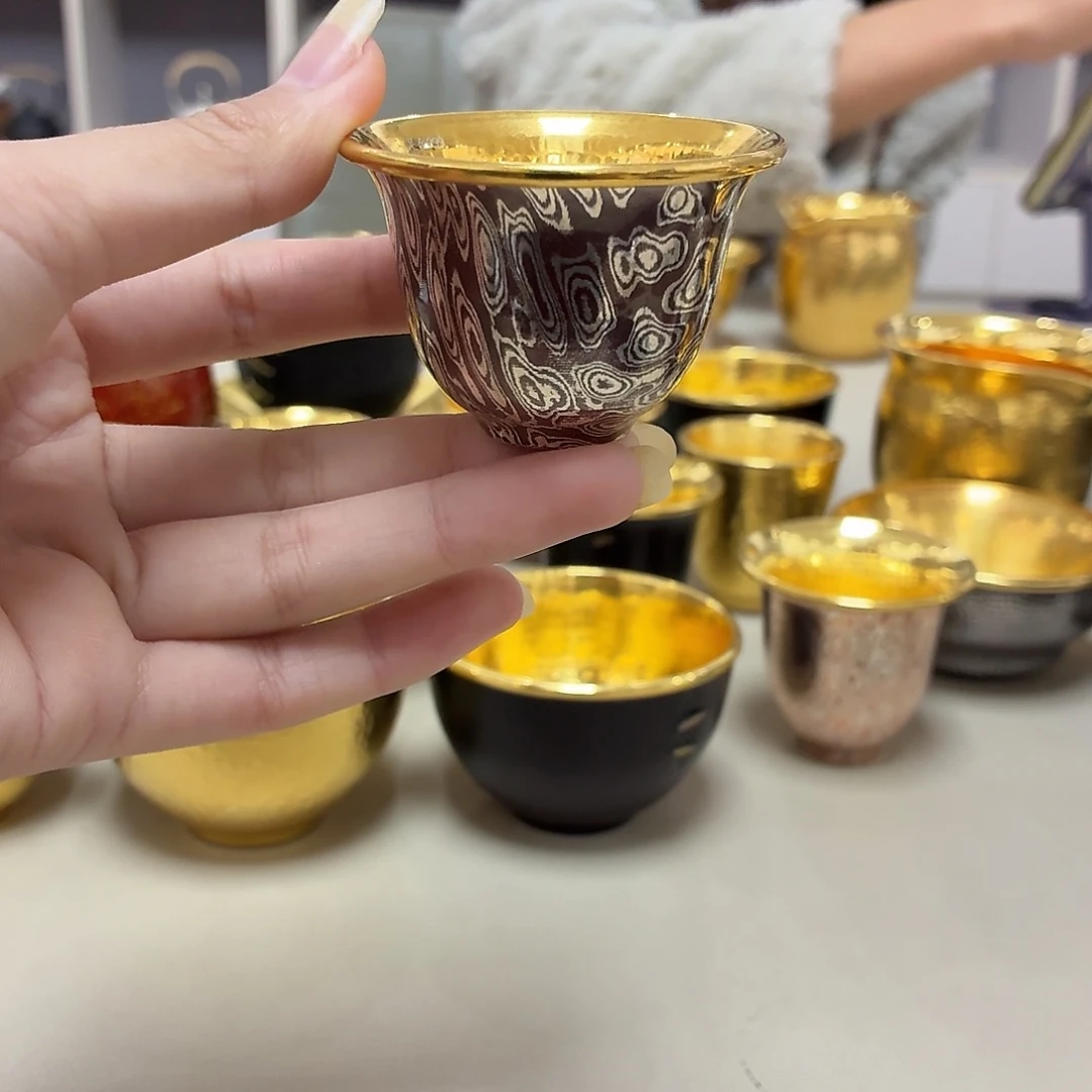 李小鹤银木纹金1克铃铛杯35毫升
