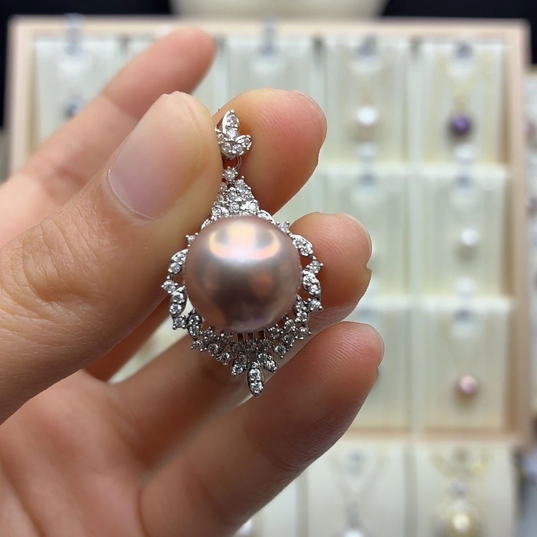 颈饰淡水珍珠合金