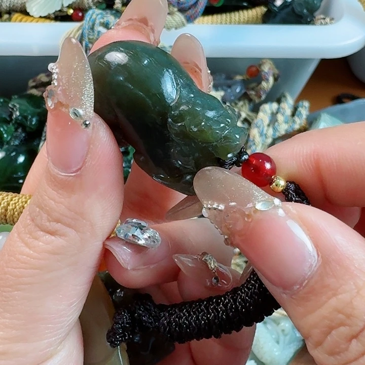 和田玉把件未镶嵌