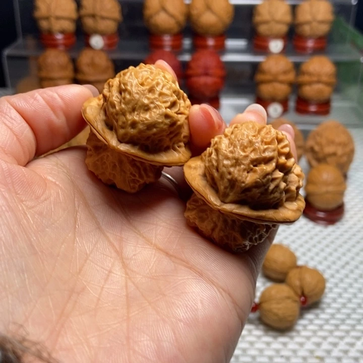 把件文玩核桃26碧波金蟾