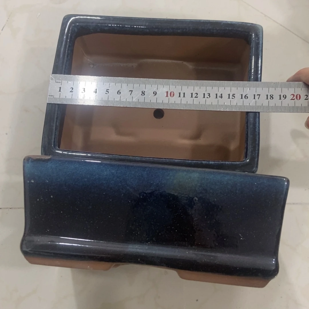 红陶高温陶瓷花盆