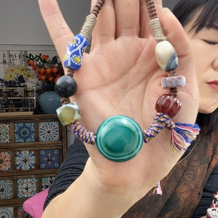 玛瑙/玉髓项链未镶嵌项链