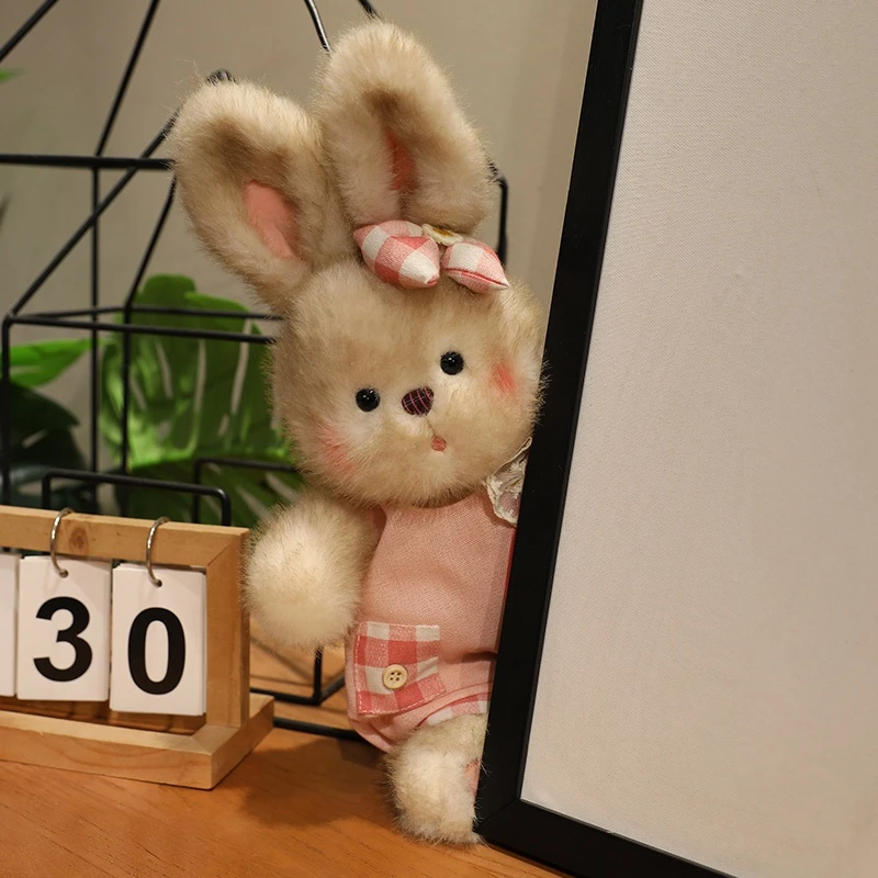 可爱穿睡衣兔子玩偶生日礼物女生陪睡毛绒玩具兔兔公仔生日礼物