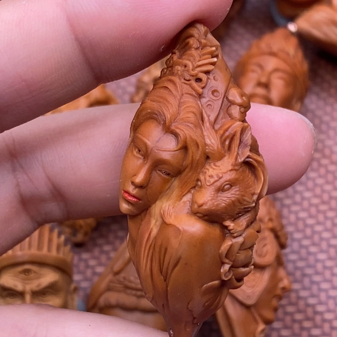 ໑***樂手串/手链橄榄核嫦娥