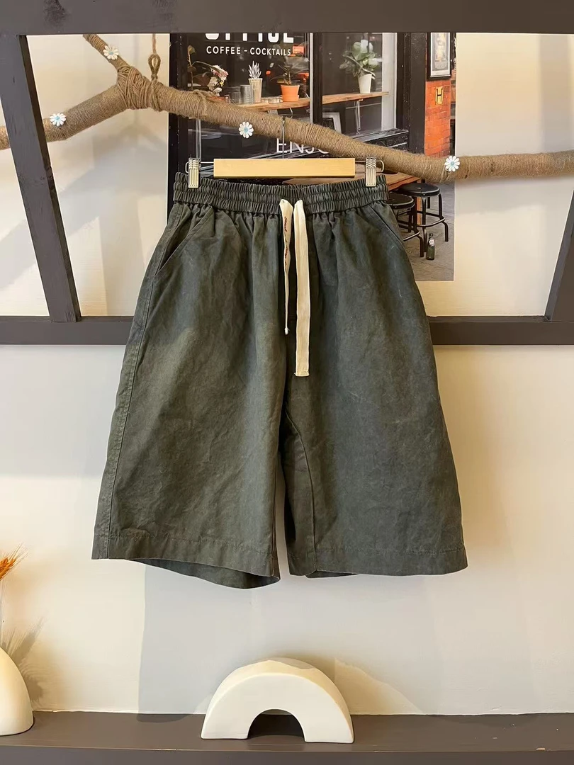 G26-155经典韩时尚休闲百搭款字母系带中裤