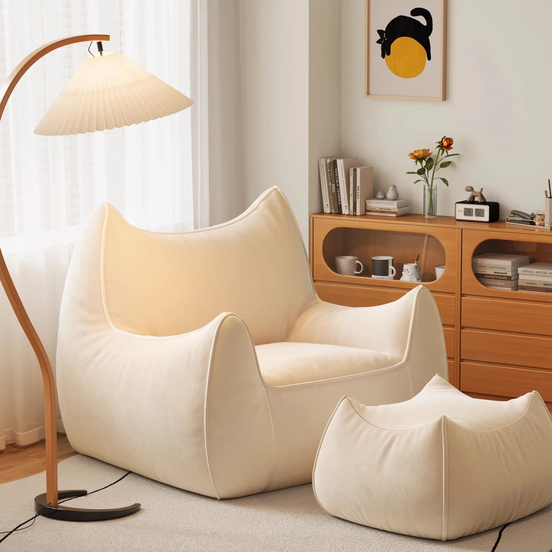 小恶魔懒人沙发豆袋可躺可睡卧室阳台网红单人沙发椅榻榻米小沙发