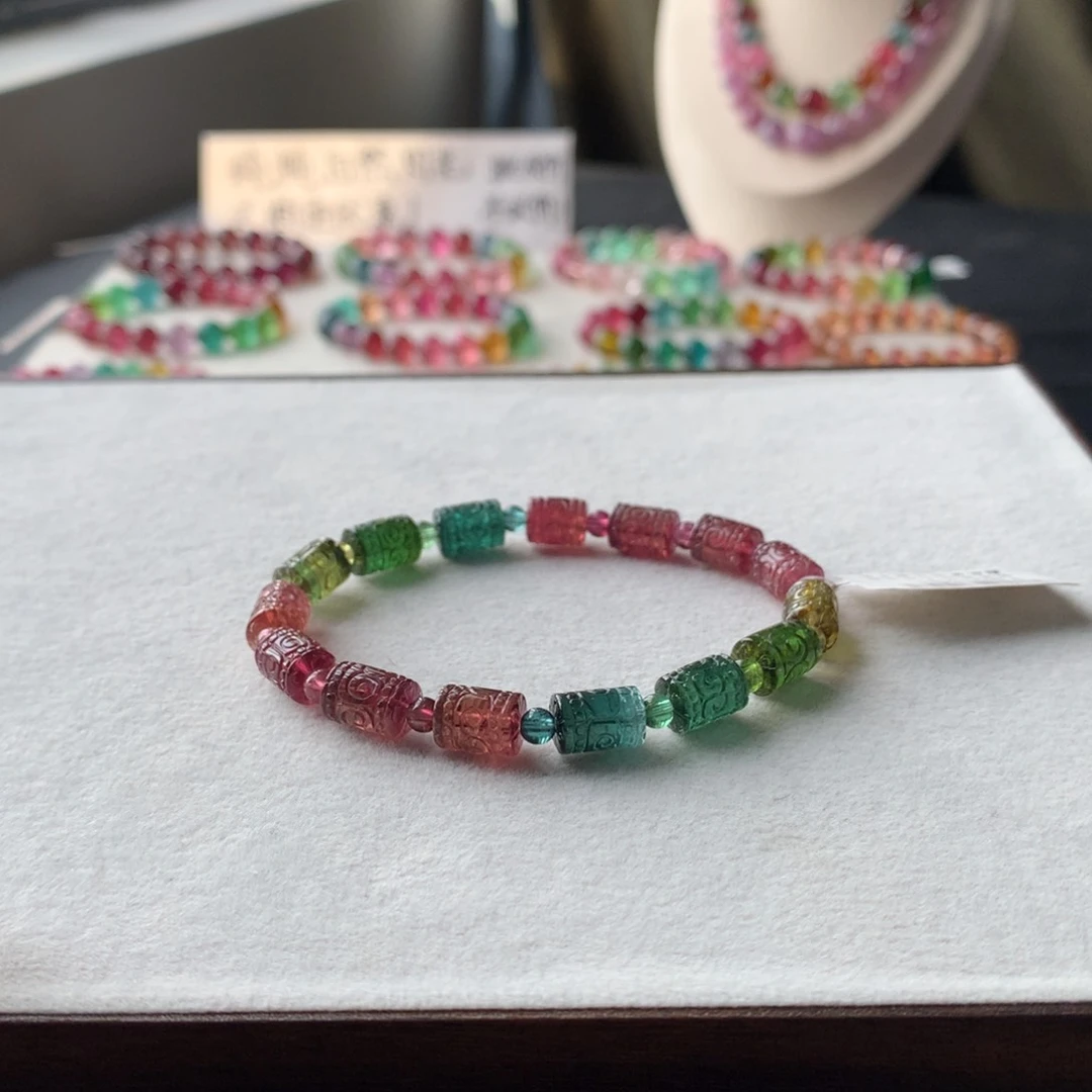 未镶嵌手链碧玺碧玺