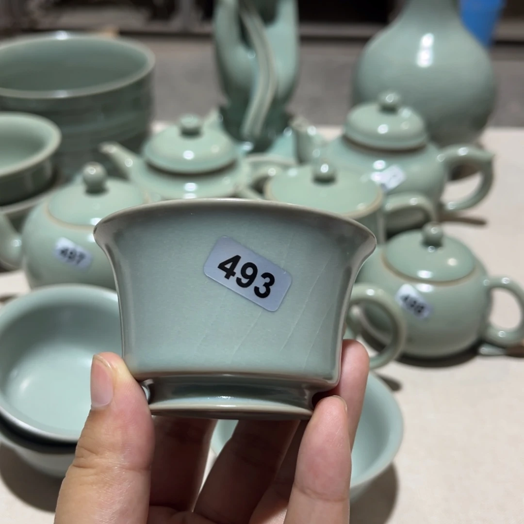 【闪购商品】C****r小马蹄原矿天青开窑