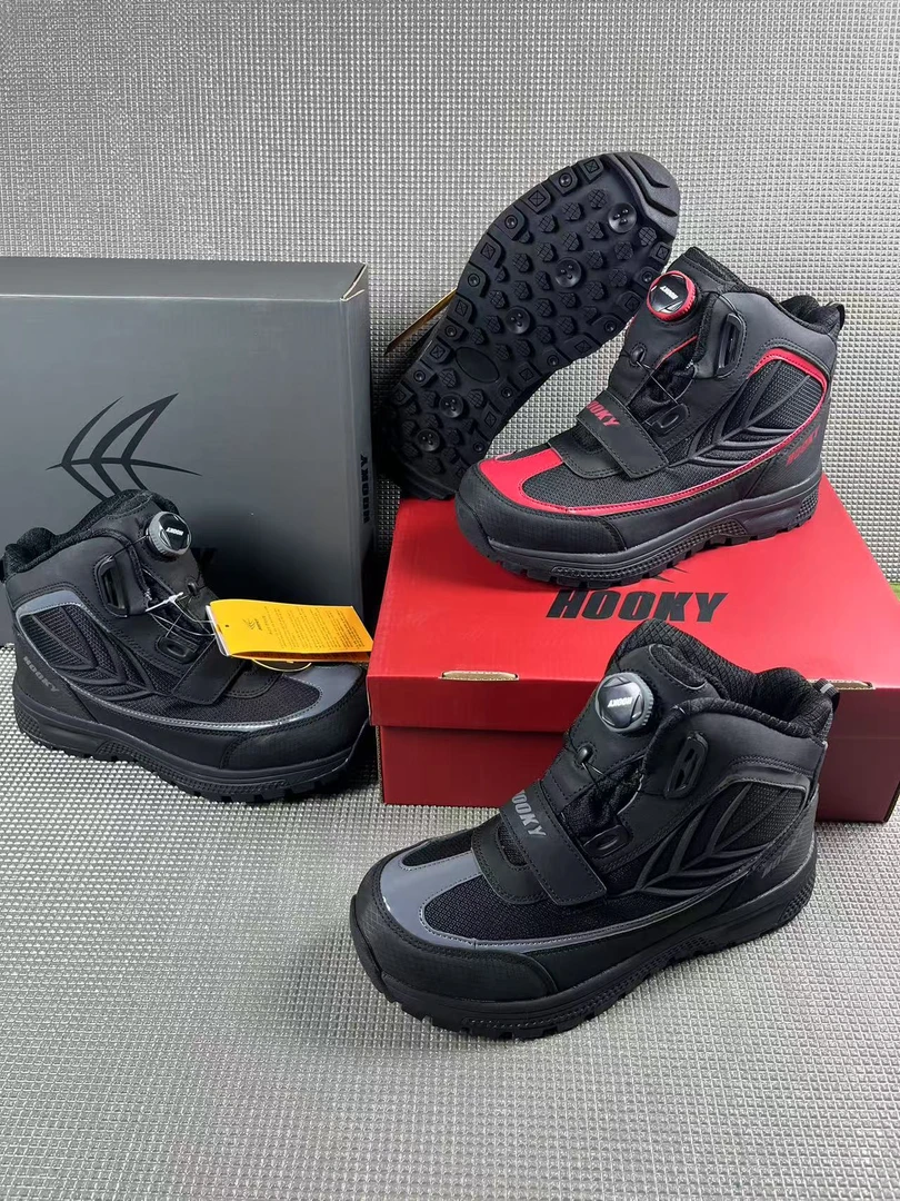 缓震旋转扣男款路亚钓鱼鞋户外运动越野徒步适用全防水袜套