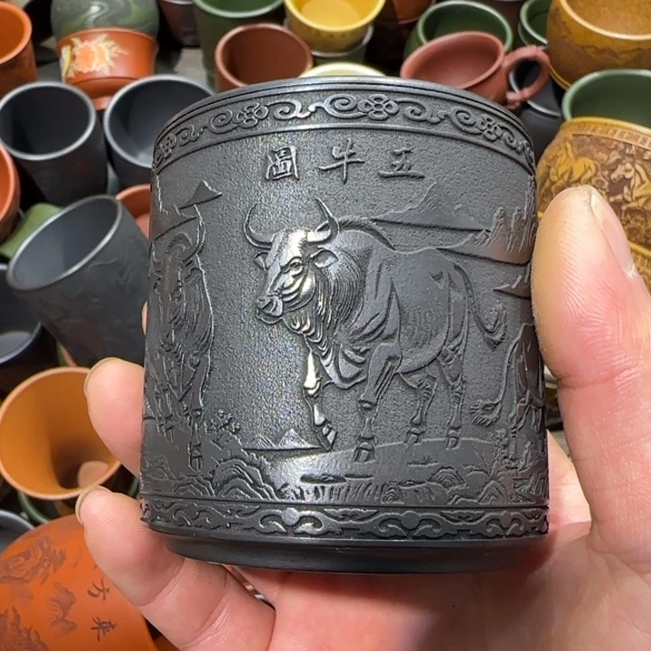 茶杯紫砂全手工制作工艺