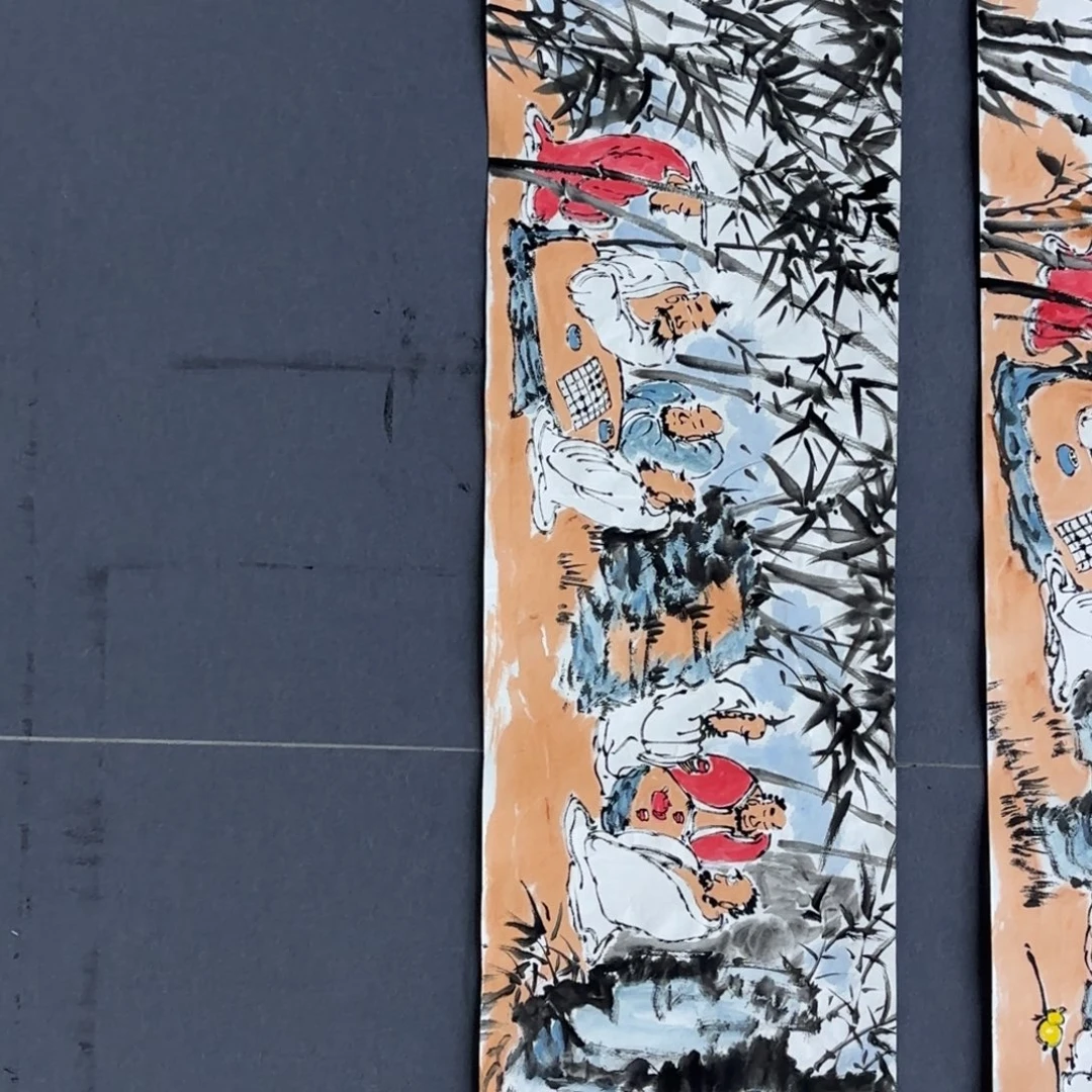 国画国画老师作品刘