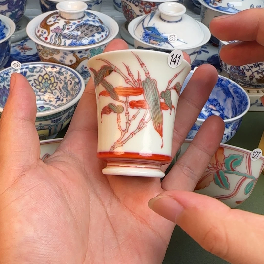 彦祖纯手工手绘茶具141