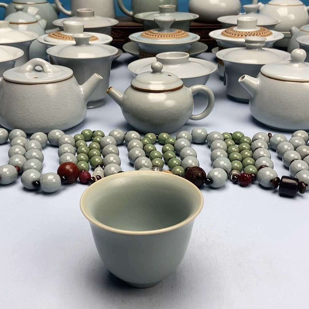 杯仿古釉铃铛杯原矿原釉原产地