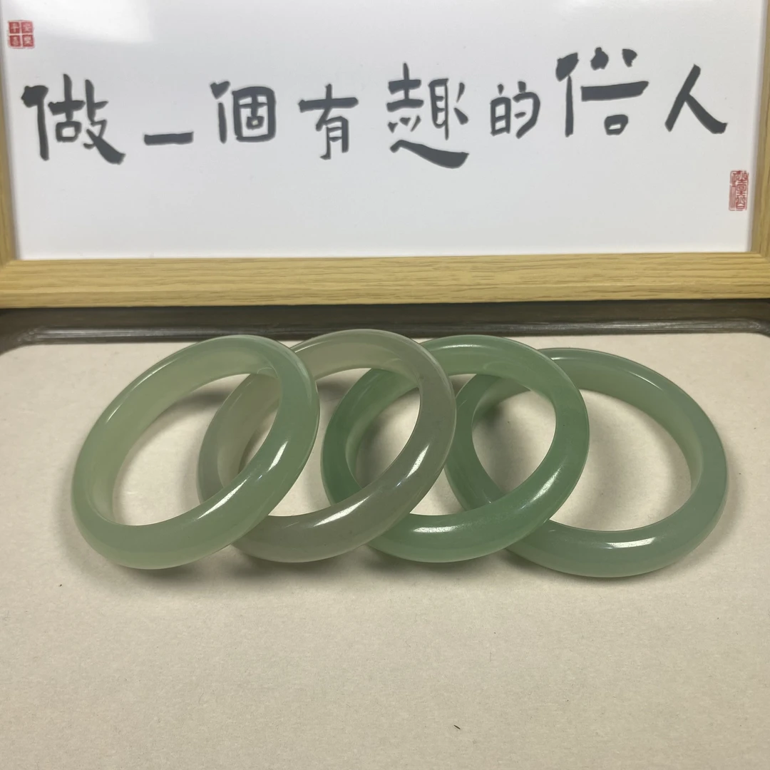 天然东陵玉冰透手镯多样性发货拍一发一