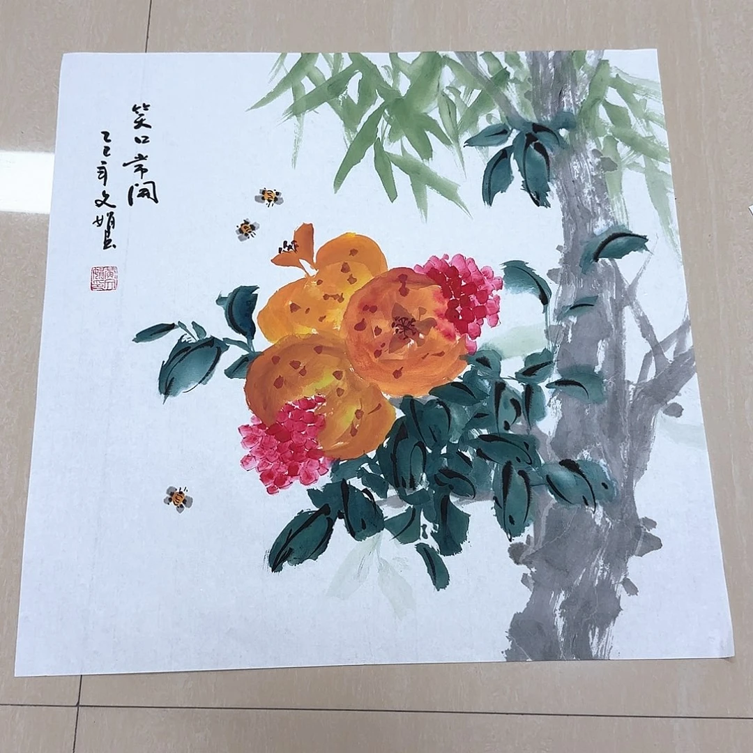 国画国画作品集一个