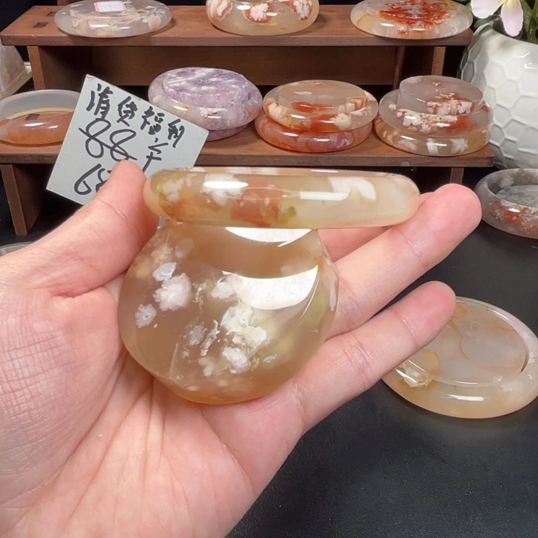 珺***宝玛瑙/玉髓未镶嵌手镯59