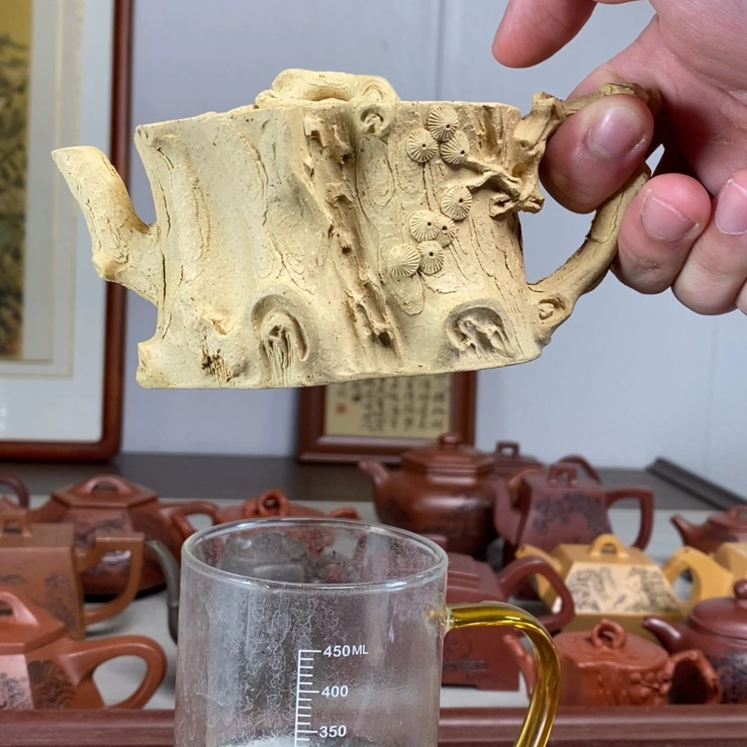 茶壶紫砂原矿泥料传统工艺制作