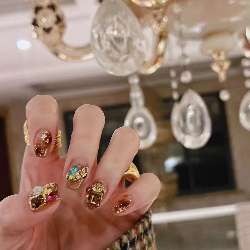 【一见钟情】ins小众设计轻奢高级感纯手工穿戴甲