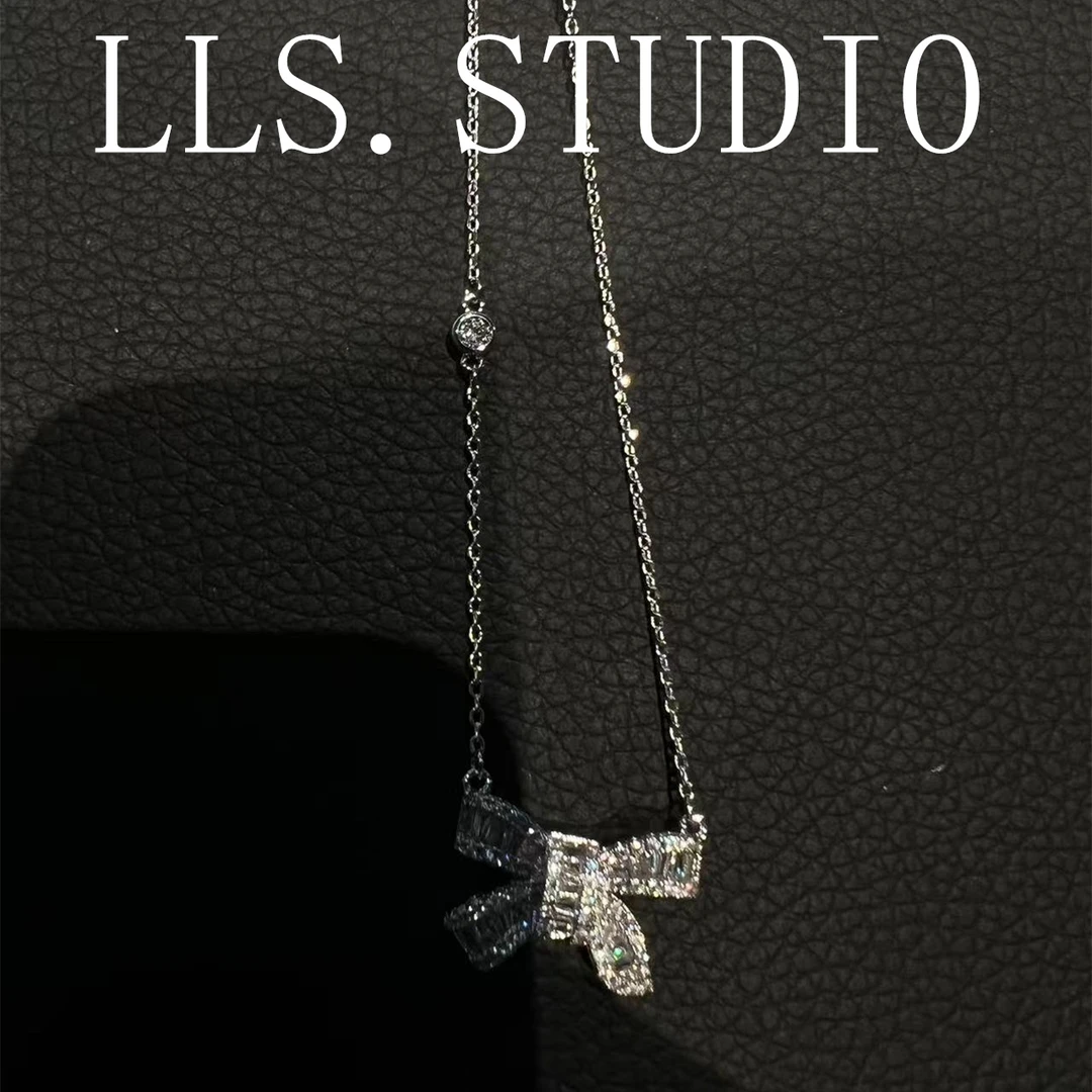 铜合金项链 蝴蝶结7205