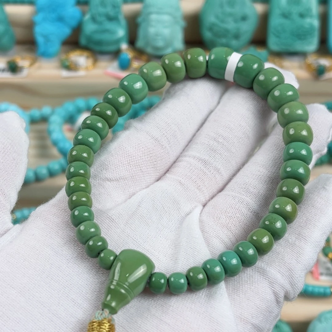 未镶嵌绿松石手持