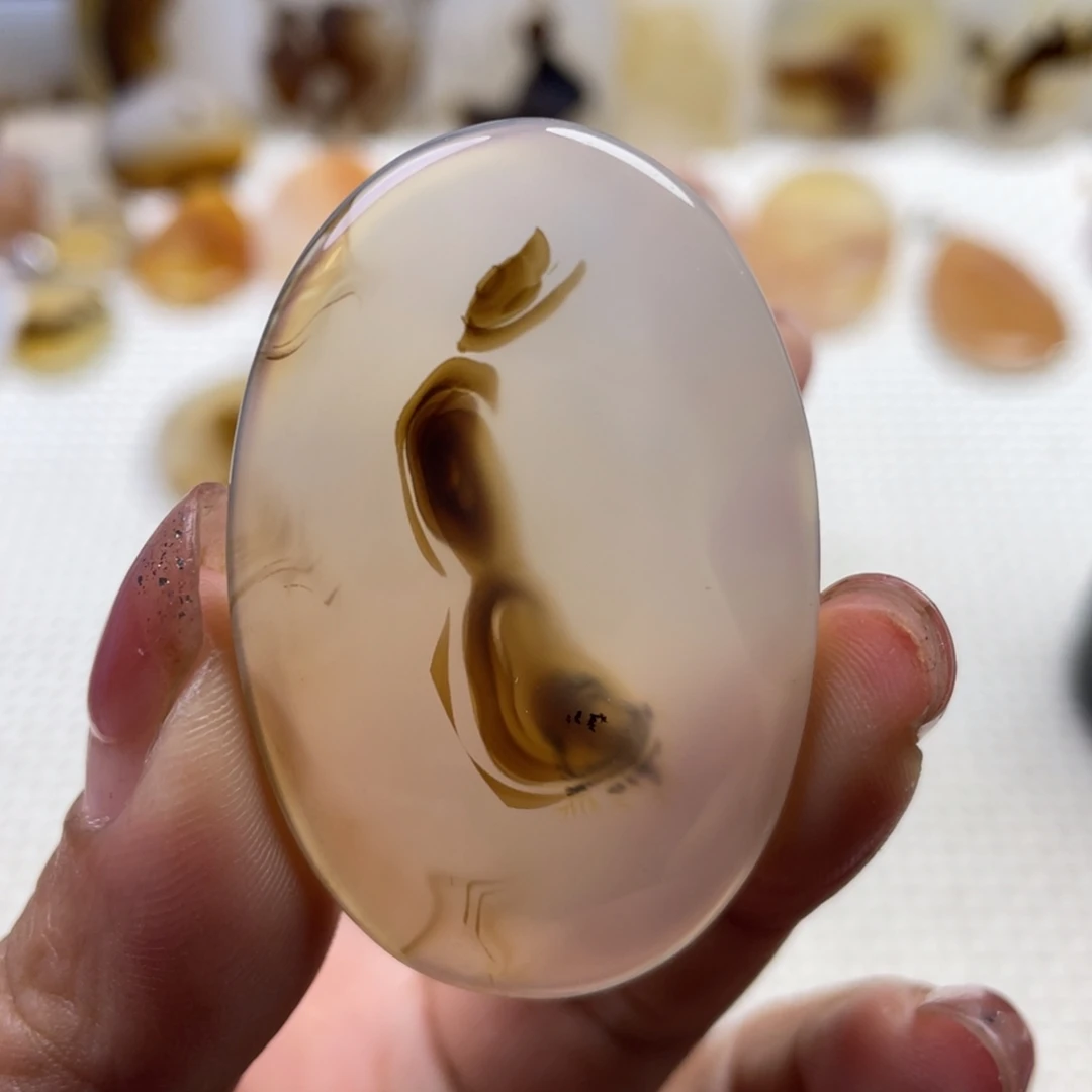 玛瑙/玉髓未镶嵌颈饰