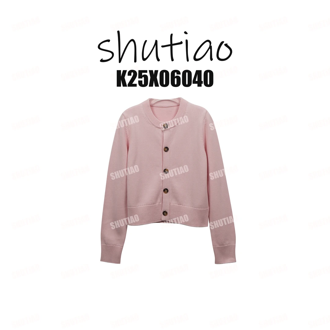 【SHUTIAO】2025秋冬：新款小众设计款毛衣K25X06040