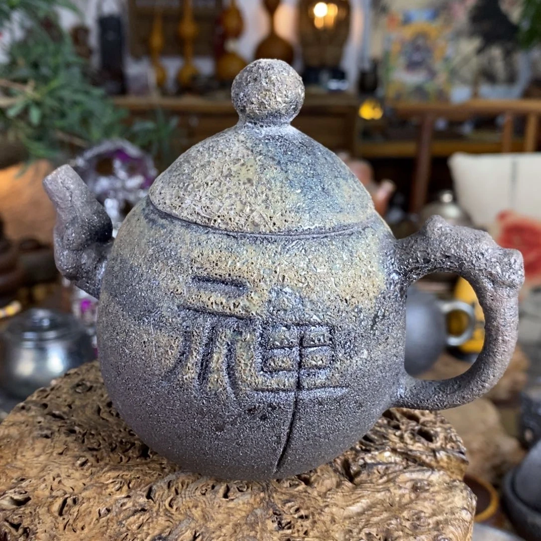 ****️建水紫陶全手工纯柴烧茶器，0021