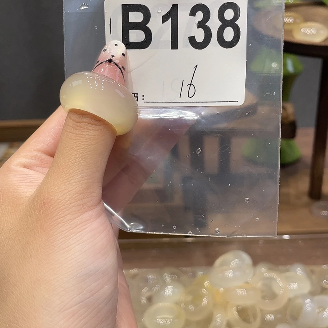 玛瑙/玉髓未镶嵌戒指138