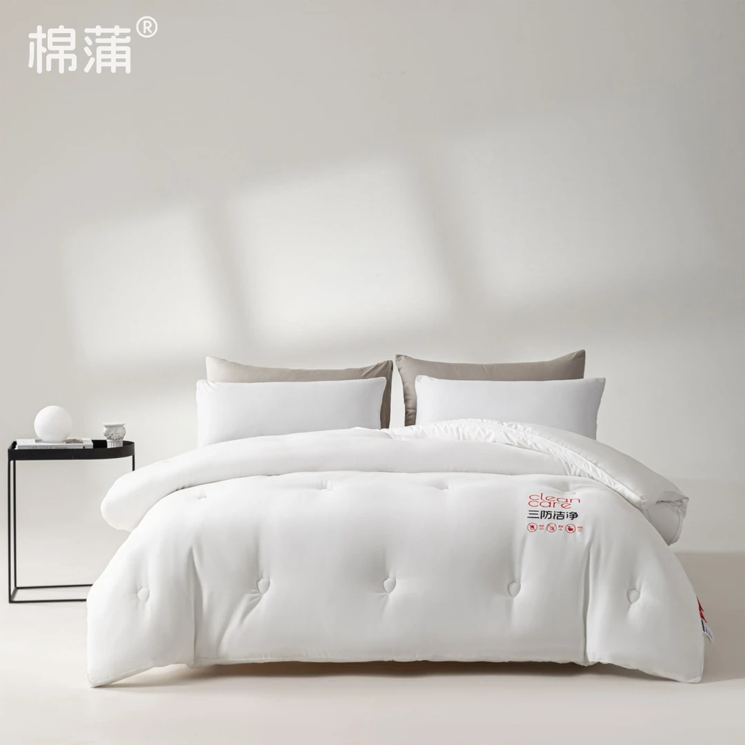棉蒲I保暖被子三防酒店被芯单双人家用宿舍防污渍秋冬被柔软加厚