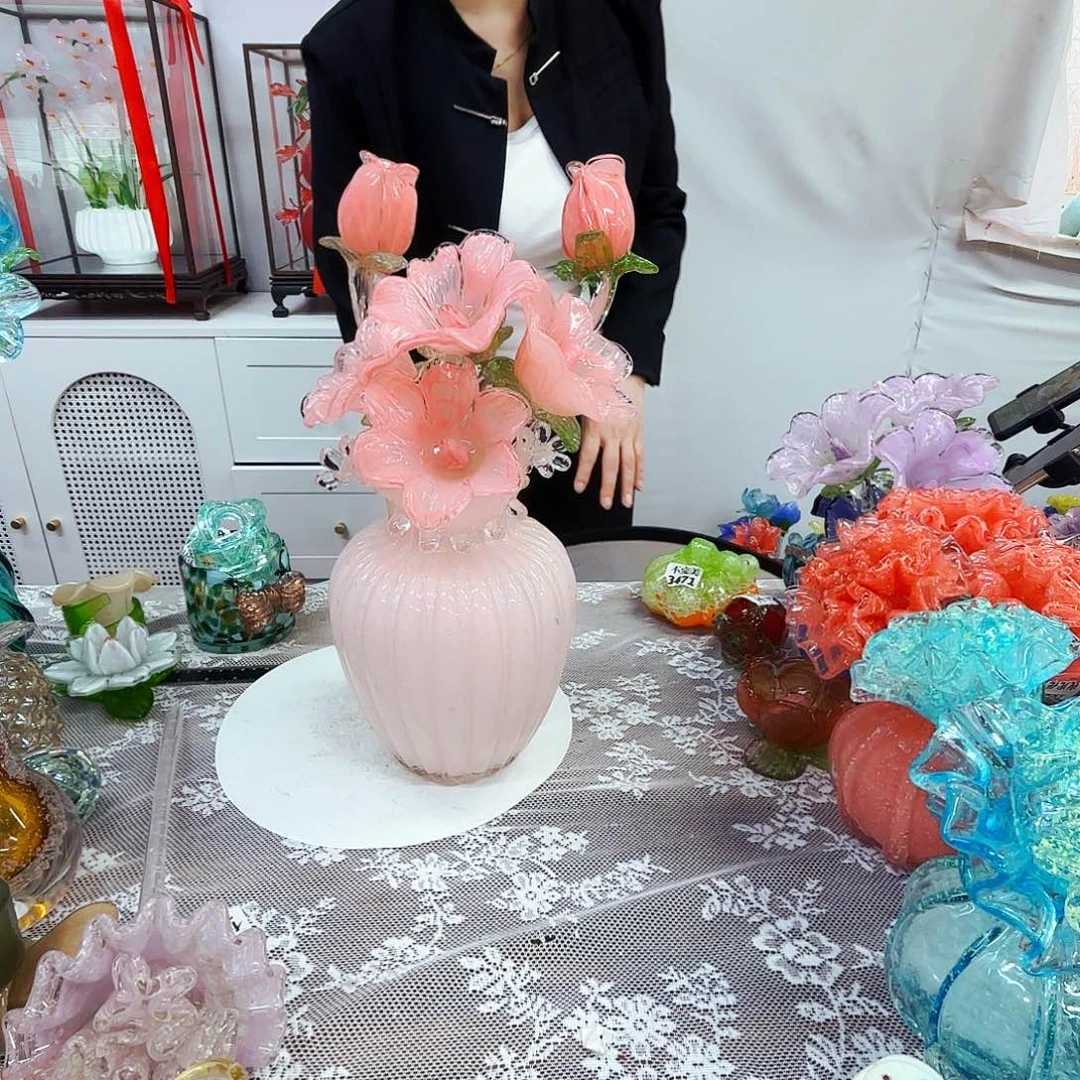 琉璃花瓶花器艺术品