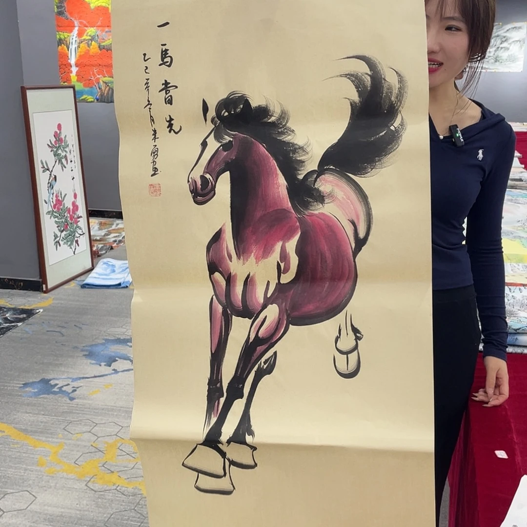 真人明画手工手绘