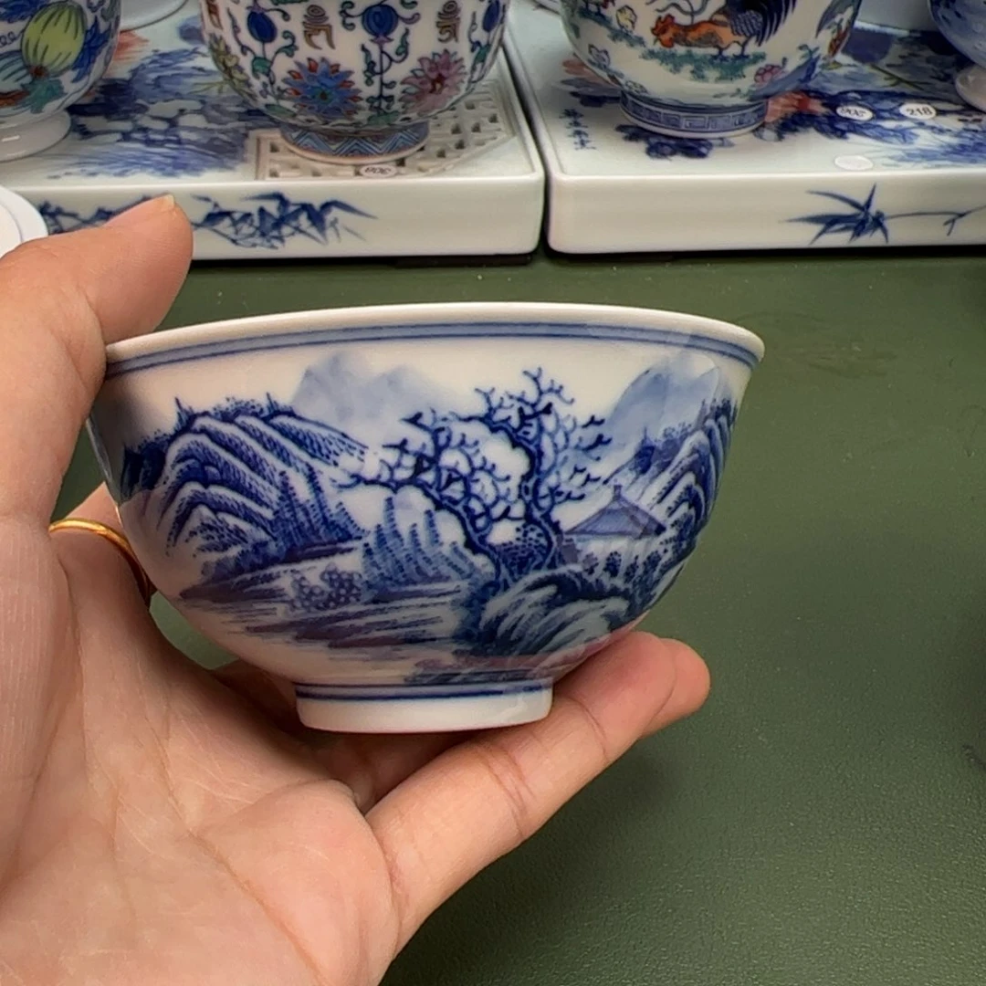 杯景德镇纯手绘茶具