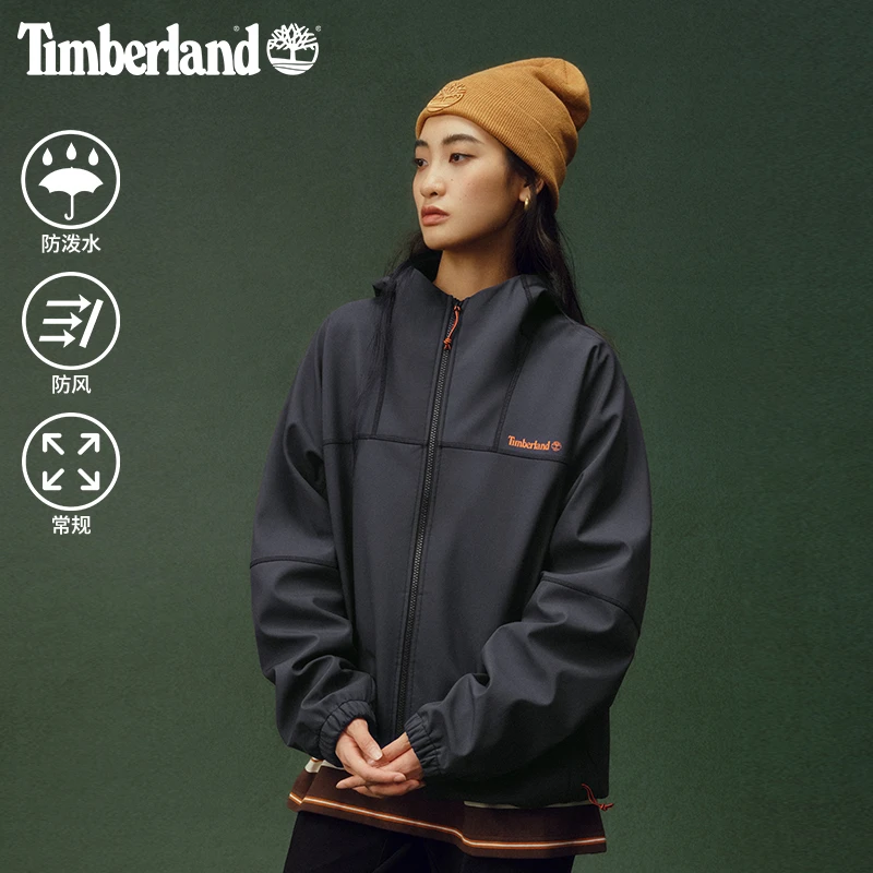 Timberland添柏岚官方男装外套新款户外休闲软壳衣防泼水0YH6J