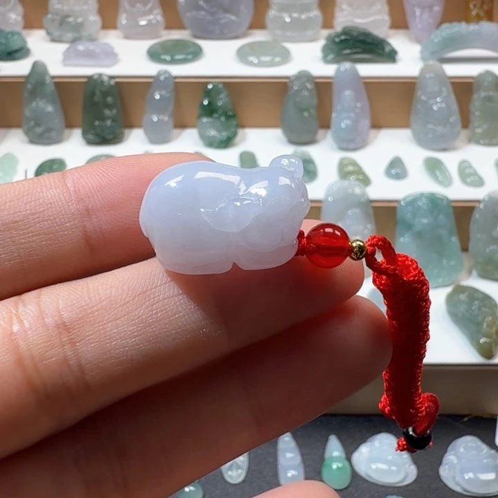 翡翠未镶嵌项链翡翠