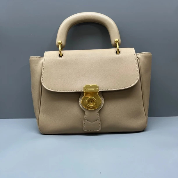 95新 BURBERRY/博柏利 全皮DK88手提包 尺寸30*24 SV16683