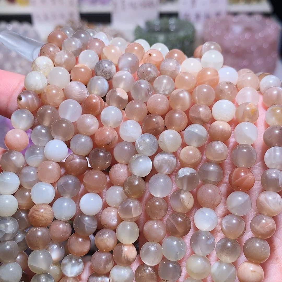 未镶嵌手链水晶彩月光多圈7