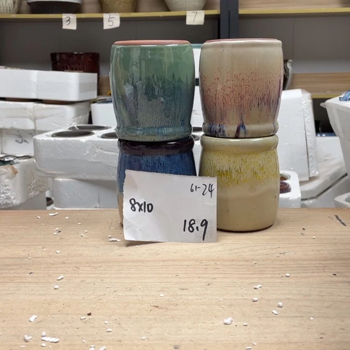 紫砂花盆多肉花盆微瑕24