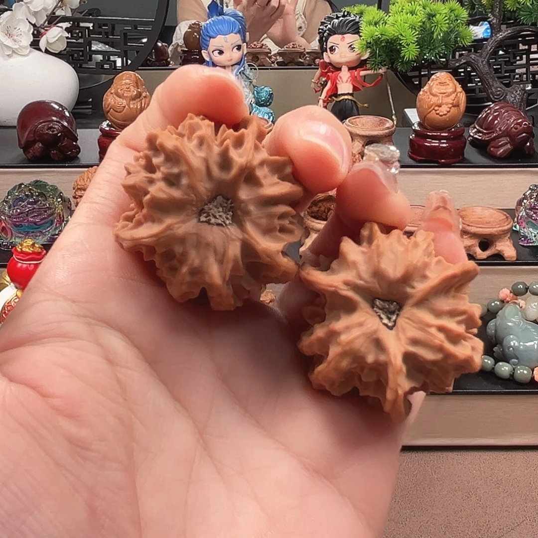 闹***核桃37岐山三棱核桃