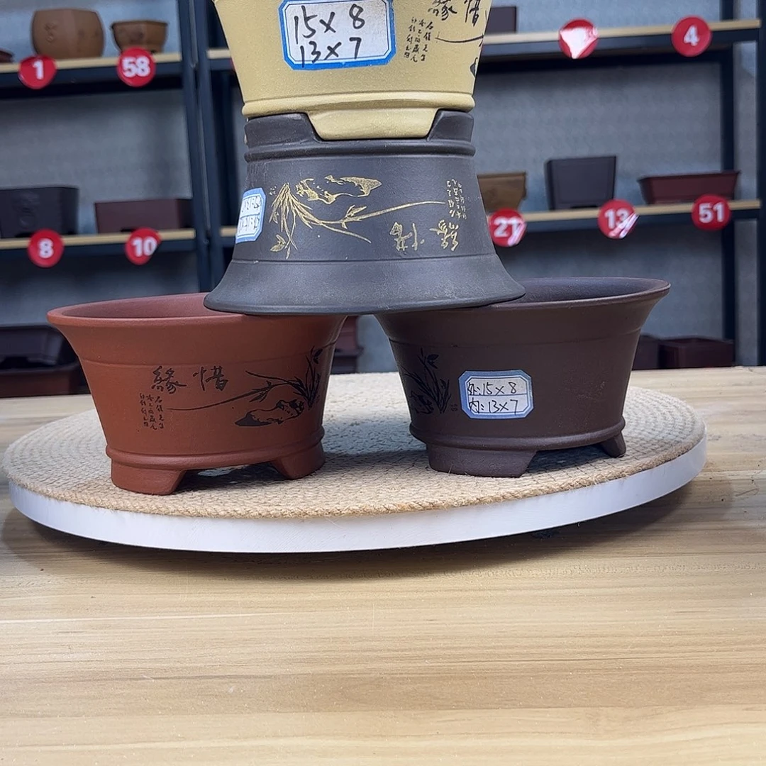 花盆紫砂紫砂花盆