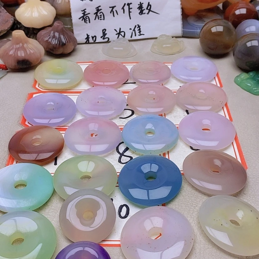 【闪购商品】未镶嵌玛瑙/玉髓珠宝半成品N**蘭