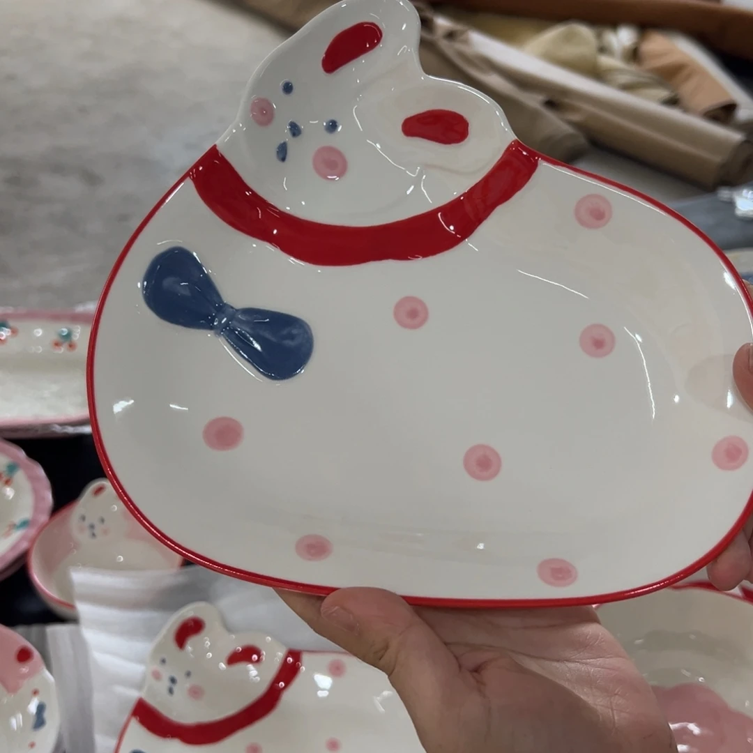 摆件高温陶瓷釉下彩正品