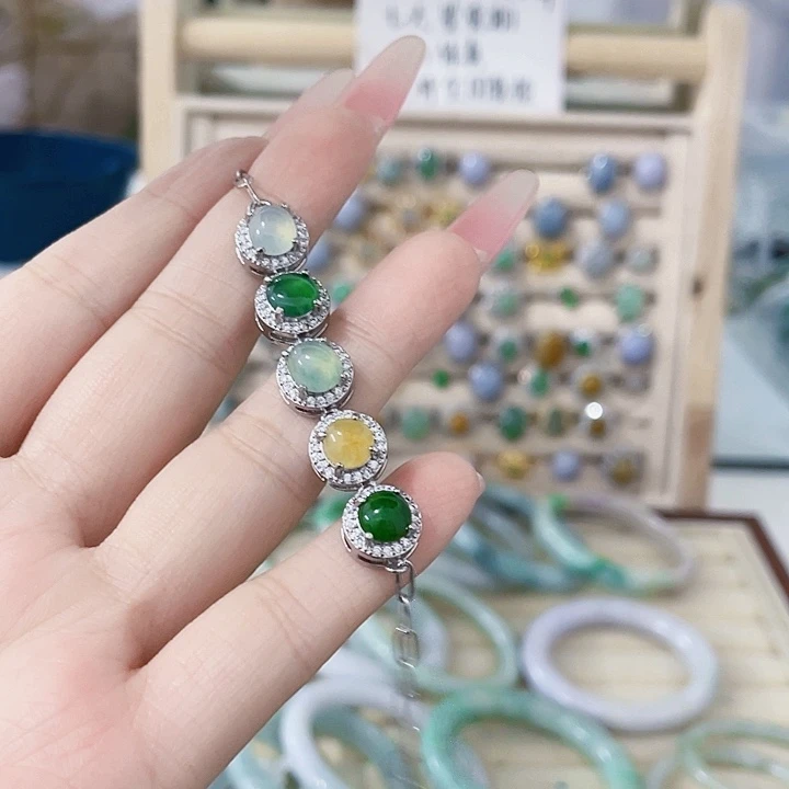 翡翠未镶嵌颈饰天然翡翠Ａ货