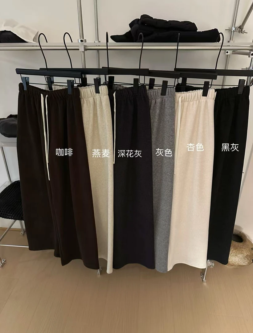 温柔瑶-Uncle Be冬季新款#加厚绒“一件过冬”糯米裤#5915（裤长100）