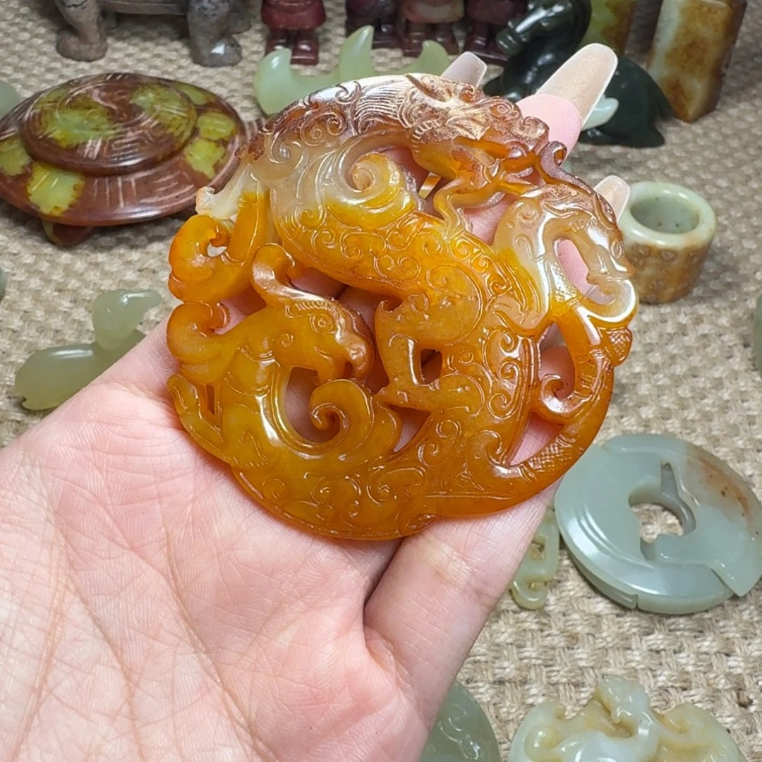 吊坠白玉菩提挂件