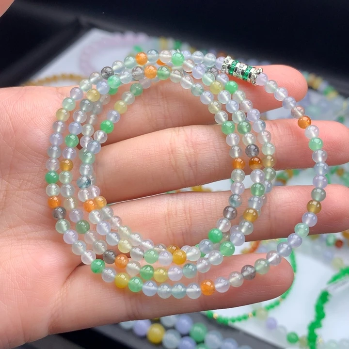 毛衣链未镶嵌翡翠