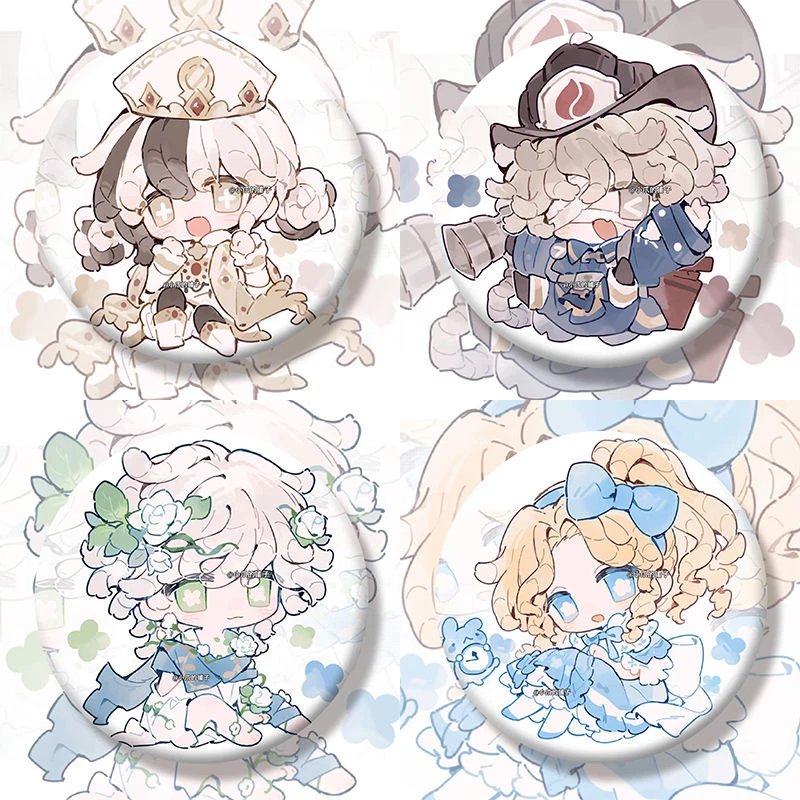 第五人格周边徽章吧唧Q版病患记者火灾调查员拉拉队员谷子收藏