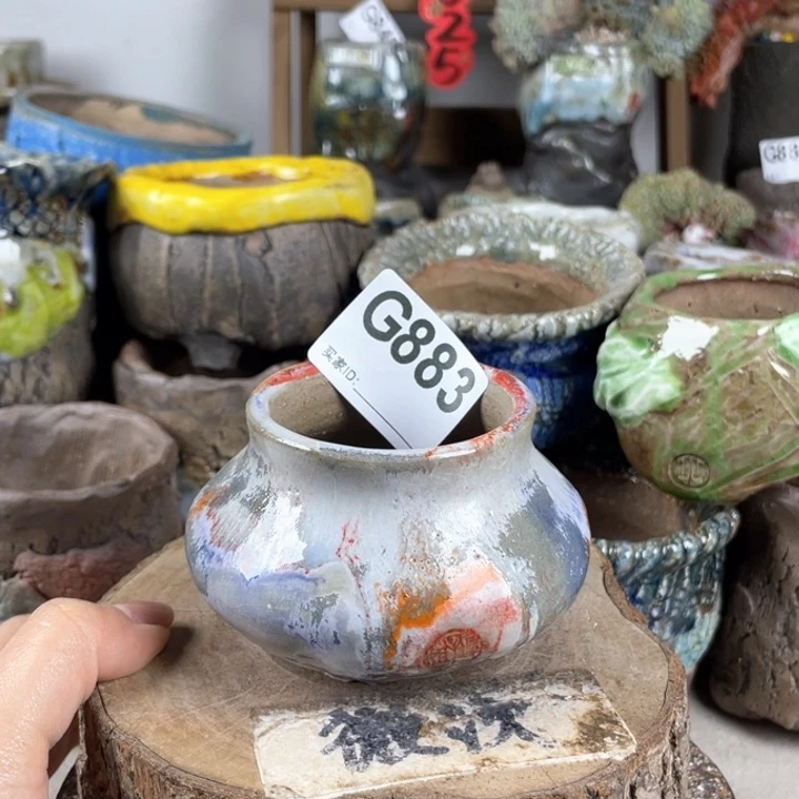 紫砂花盆开播福利陶瓷花盆