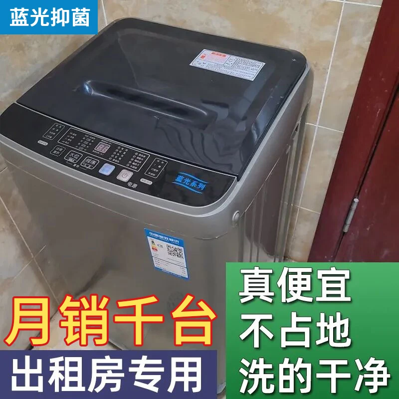 Hairex小神童洗衣机家用波轮10kg宿舍小型洗脱一体大容量智能烘干