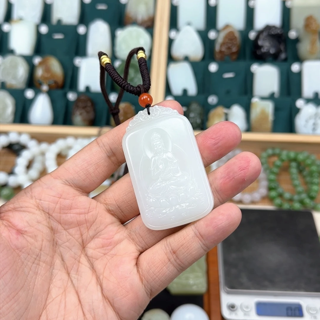 和田玉挂件未镶嵌